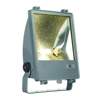 229002 SXL HIT-DE 150W светильник IP65 с ЭмПРА для лампы HQI-TS/CDM-TS Rx7s 150Вт, серебристый, Marbel
