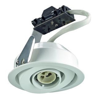 112851 TWISTER, ES111 MODULE светильник встраиваемый для лампы ES111 75Вт макс., белый, Marbel