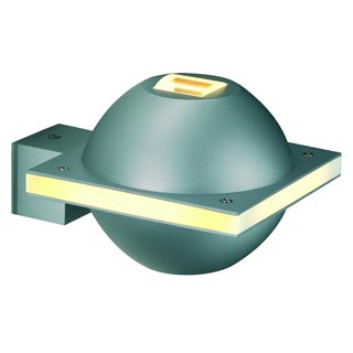 151751 UFO BEAM светильник настенный IP44 для лампы G9 40Вт макс., серебристый / белый, Marbel