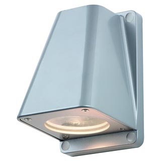 227194 WALLYX GU10 светильник настенный IP44 для лампы GU10 50Вт макс., серебристый, Marbel