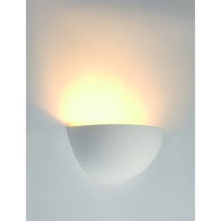 148013 GL 101 E14 светильник настенный для лампы E14 40Вт макс., белый гипс, Marbel